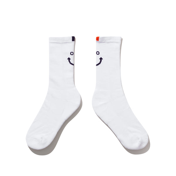 The Women's Line Smile Sock - White – KULE